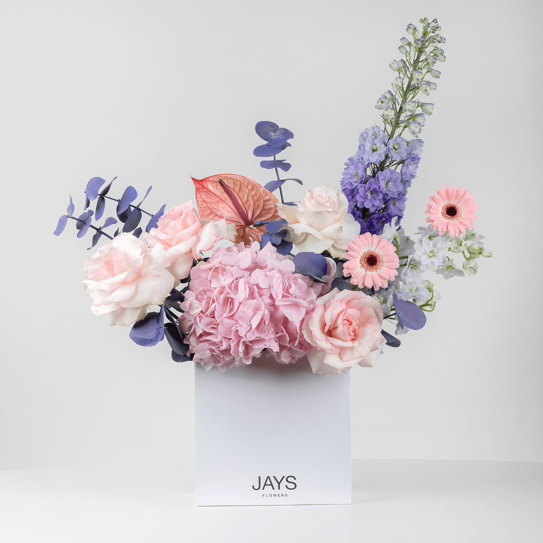 Pink Blush Bag Bouquet