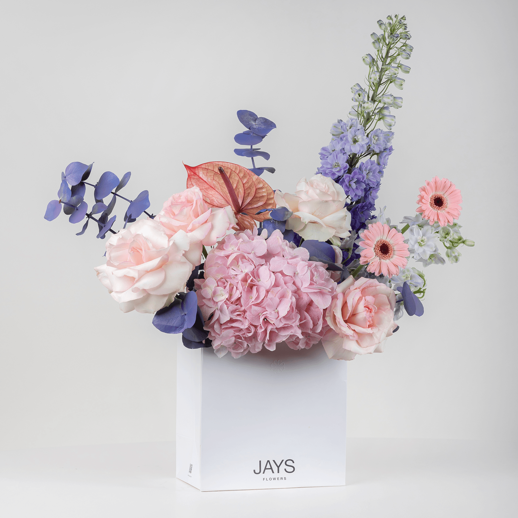 Pink Blush Bag Bouquet