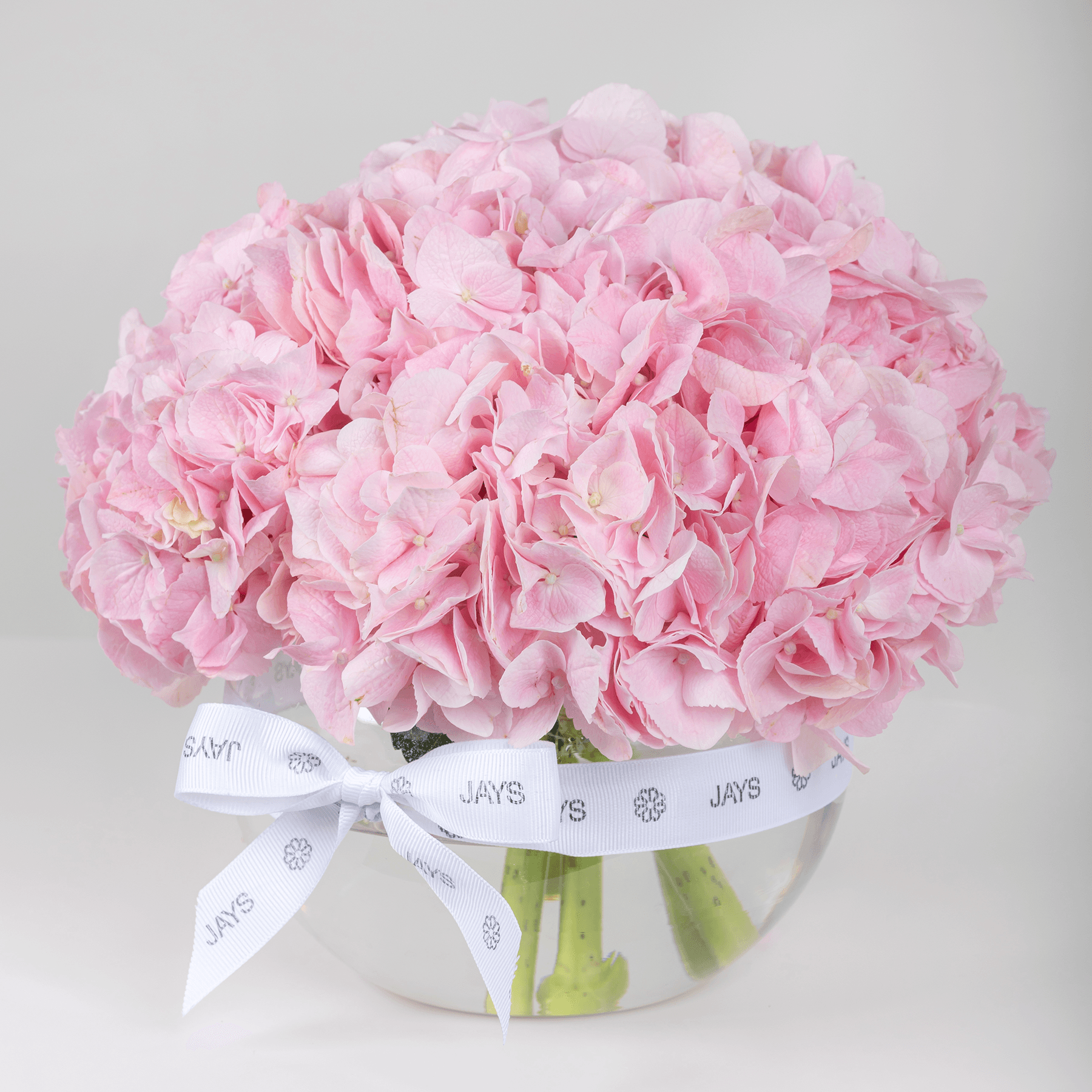 Pink Hydrangea Vase