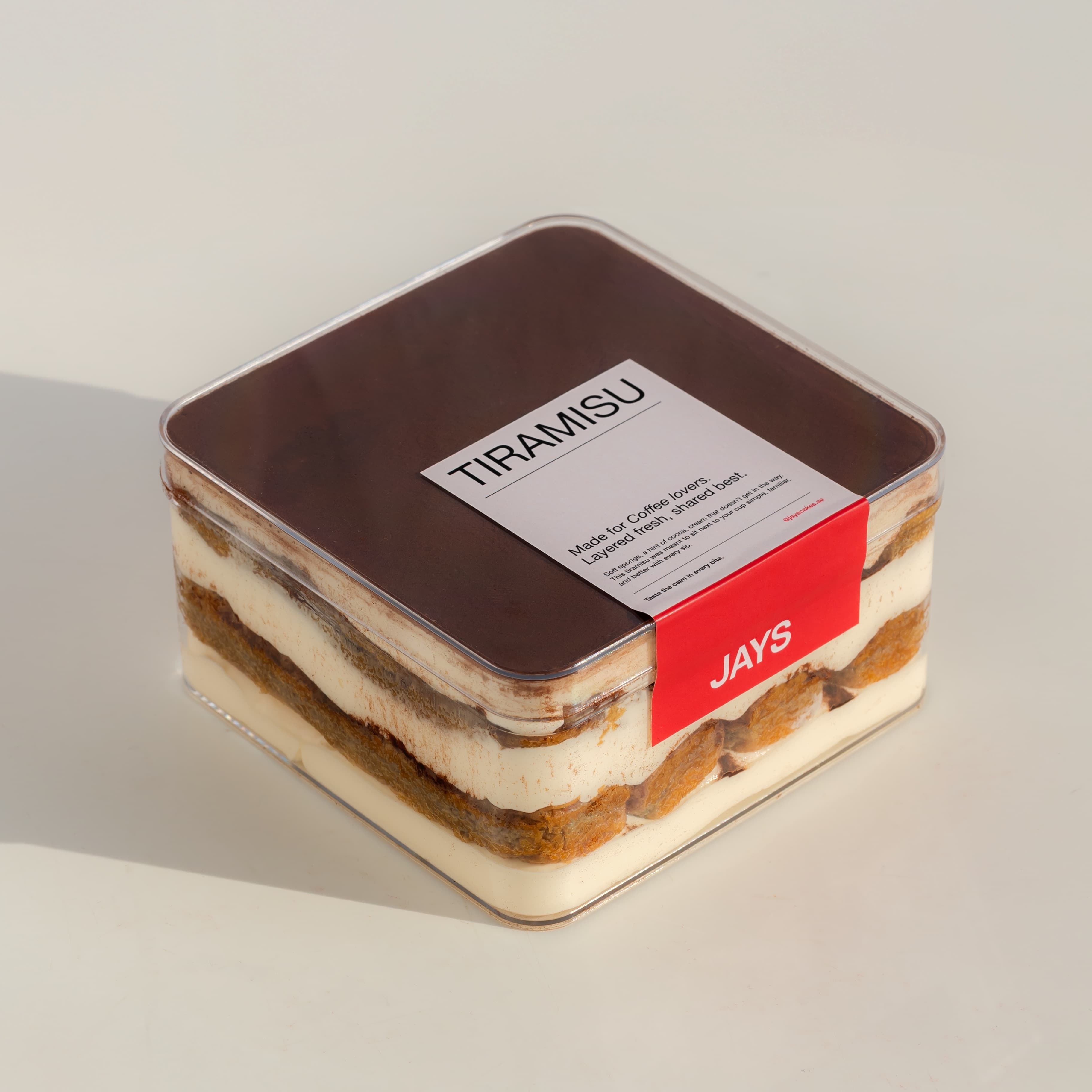 Tiramisu box