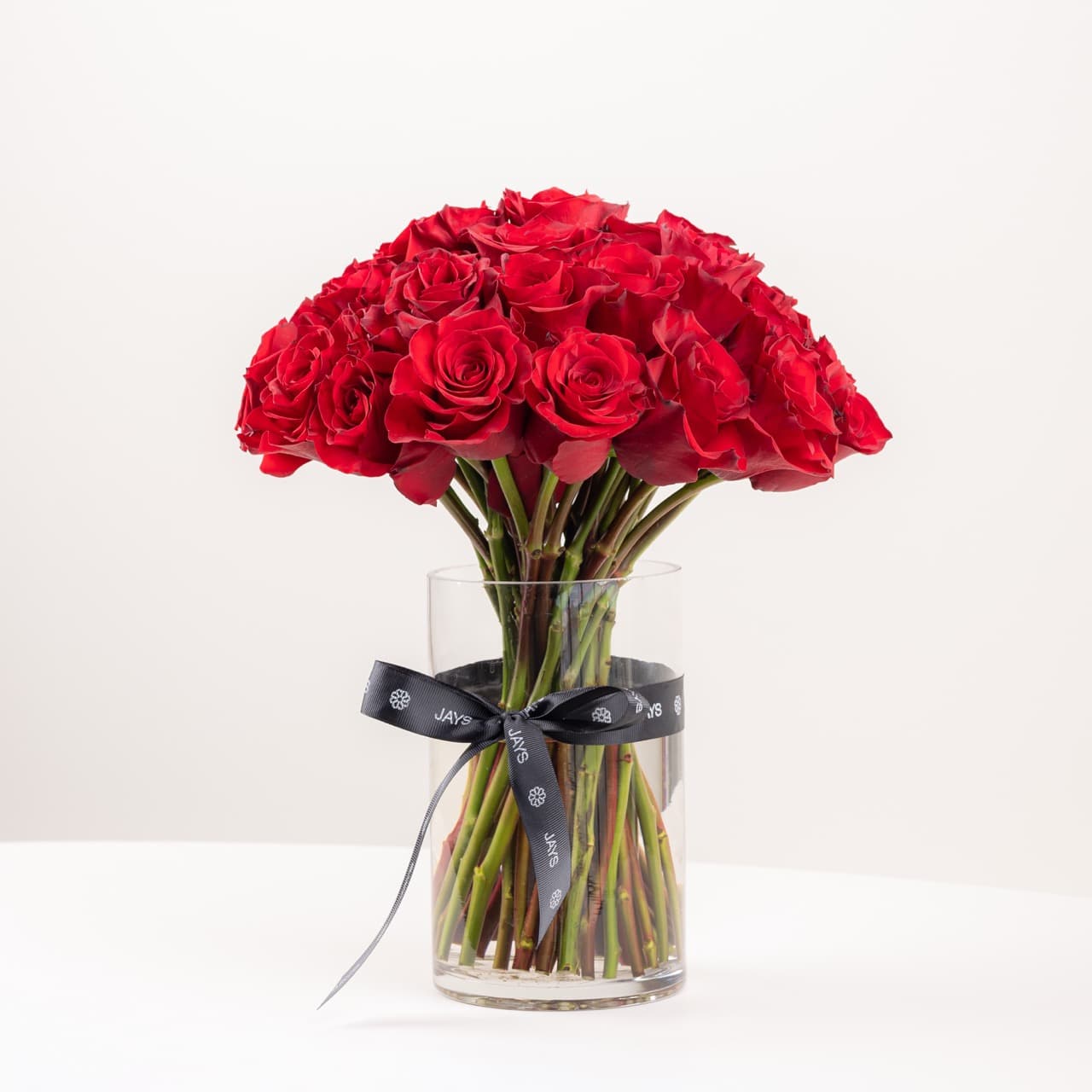 Royal Red Roses Vase